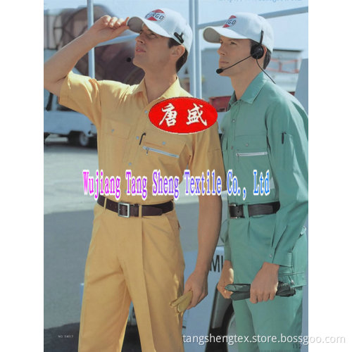 21S Overalls fabric 50% cotton 50% Recycled polyester,RPET polyester cotton fabric